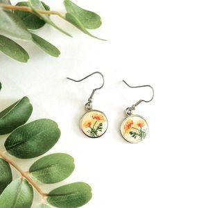 Beautiful Lucy Lu Poppy Earrings